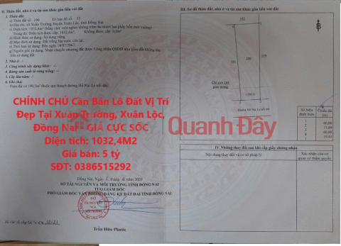 OWNER Needs to Sell Beautiful Land Lot in Prime Location in Xuan Truong, Xuan Loc, Dong Nai - SHOCKING PRICE _0