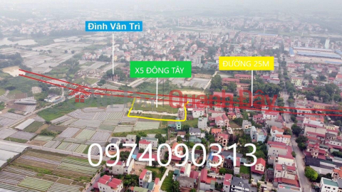 ĐẤU GIÁ X5 ĐÔNG TÂY VÂN NỘI ĐÔNG ANH - GIÁ 3.x TỶ _0