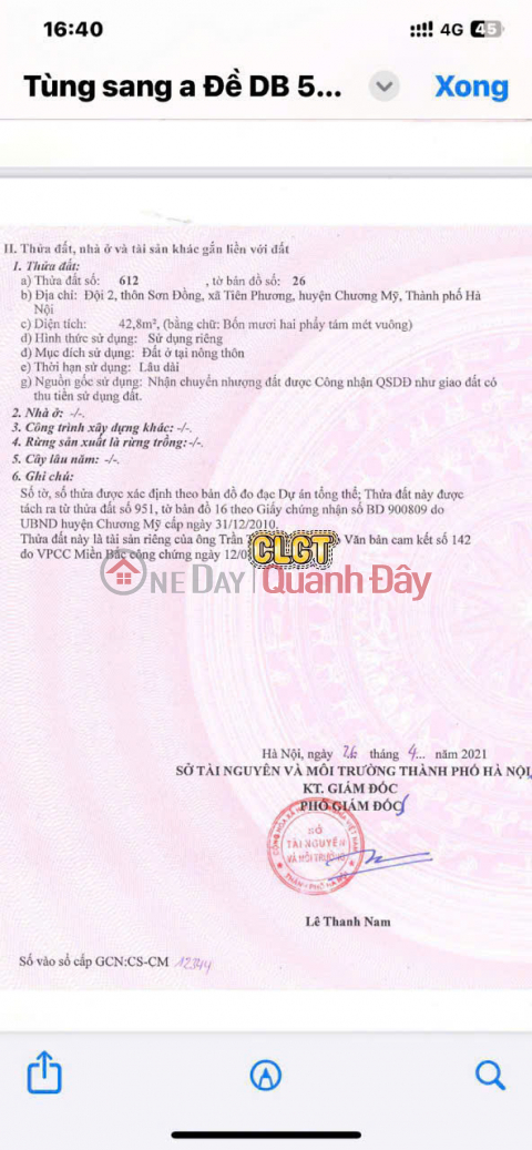 Hơn 2 tỷ có nhà ở ngay Tiên Phương- Chương Mỹ
Dt: 42,8m full thổ _0