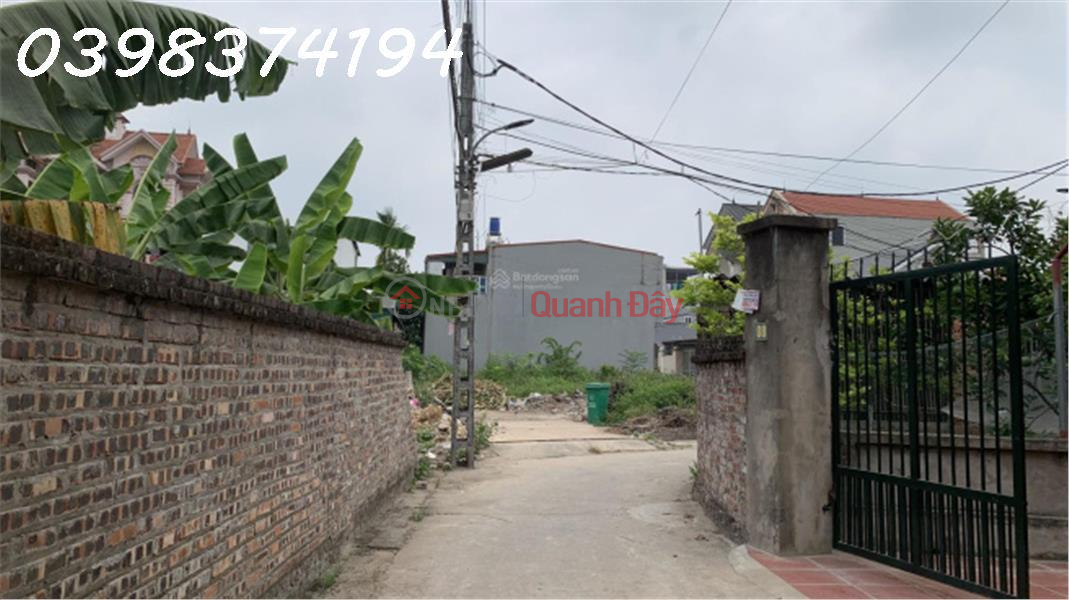 đ 39 Million, Beautiful land in Dong Anh, beautiful road surface, prime location, good price