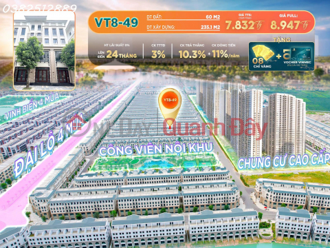 Only 7 billion to own a 60m Townhouse at Vinhomes Ocean Park3 _0