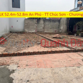 SUPER PRODUCT 2 LOT OF LAND 52.4M AND 52.8M IN CHUC SON CENTER - CHUONG MY - HANOI _0