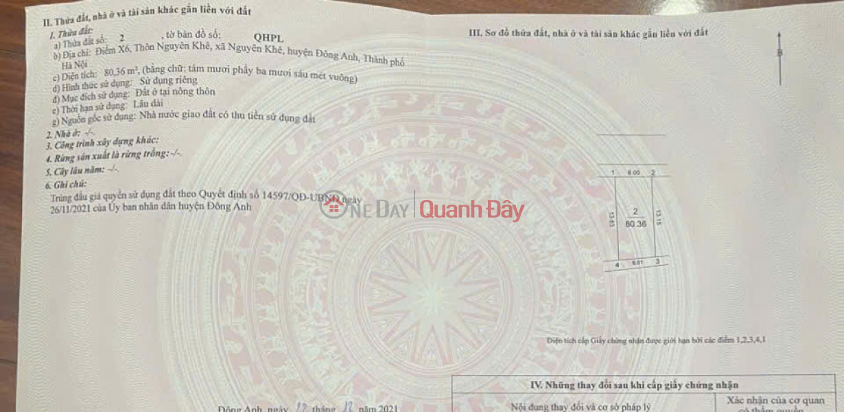 đ 9,2 tỷ, X6 NGUYÊN KHÊ – LÔ ĐẸP CẠNH QL3 & SÔNG ĐÀO – 80M² – NHỈNH 9 TỶ