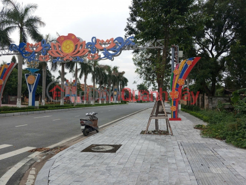 Bán đất Gia Bình, Bắc Ninh. 85M2 * 5m2 * mt 9m * 4,85 tỷ. lô góc, vỉa hè ô tô tránh, kinh doanh _0