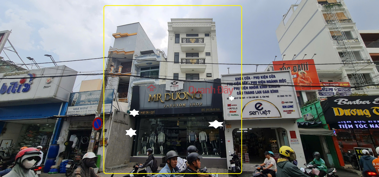 For rent Tan Ky Tan Quy Front Building 210m2 - 4 Floors - RIGHT AT THE CROSSROAD Rental Listings