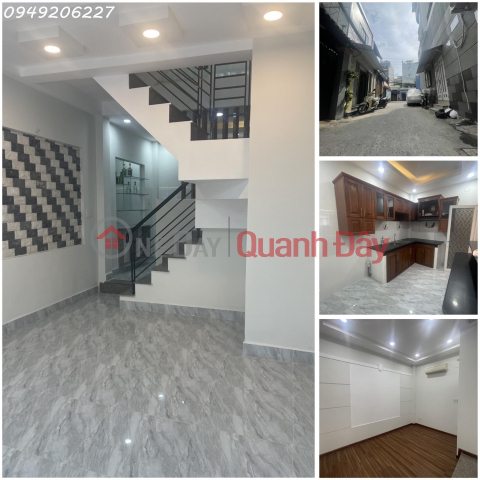 Discount 300 million Bach Dang Binh Thanh 36m2 MT 4m 3 bedrooms 3 bathrooms Only slightly 6T _0
