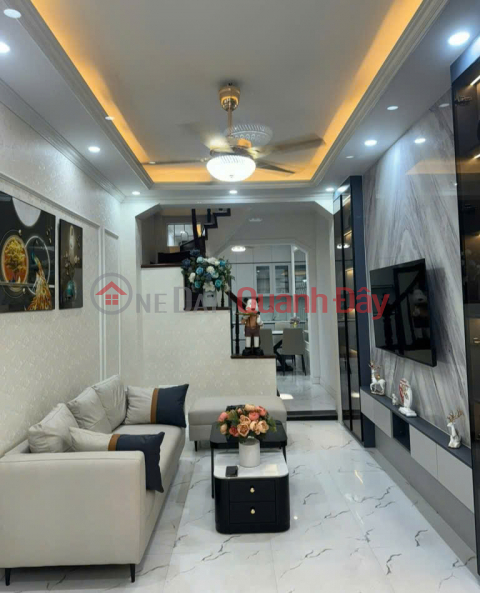 Extremely rare! Beautiful house in My Dinh 42m2 - 5 floors, luxury interior, car near the street, price 8.15 billion _0