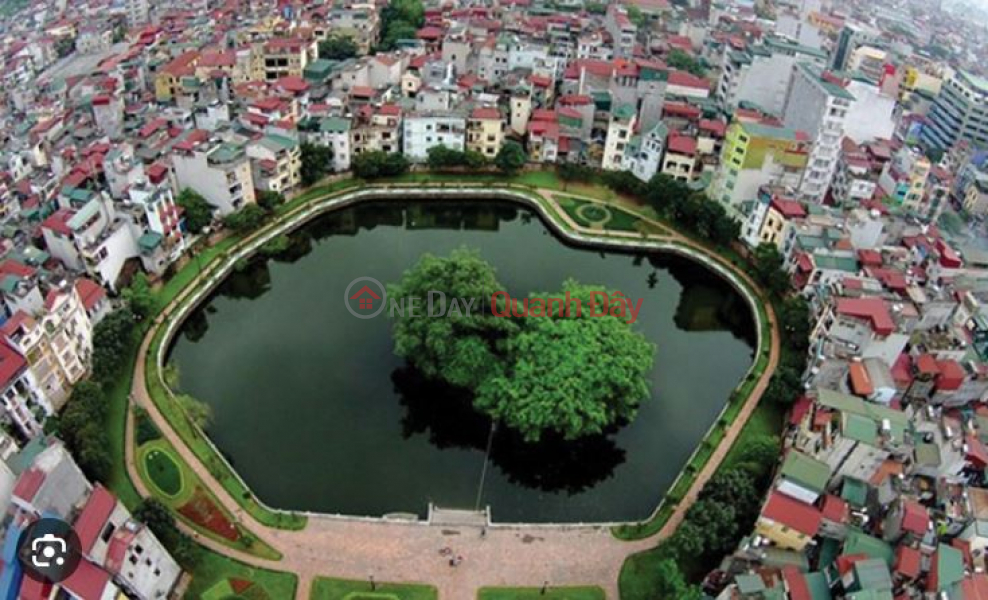 Property Search Vietnam | OneDay | Residential, Sales Listings | Land for sale corner lot with 3 open sides, avoid parking, near the lake, Van Chuong Dong Da 40m 3.6 billion