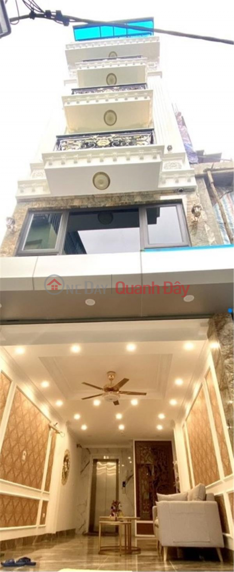 Station townhouse, car alley, 6 elevator floors, 35m2, price 5.35 billion, negotiable. _0