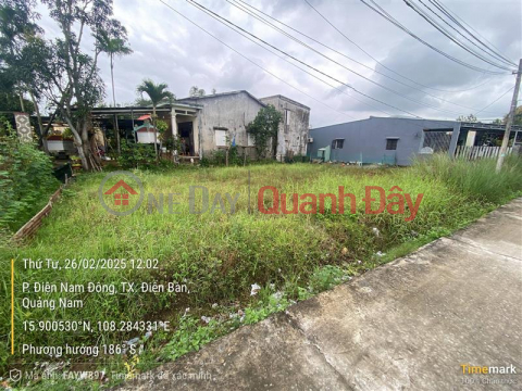 CHỦ CẦN BÁN GẤP ĐẤT TẠI ĐIỆN NAM ĐÔNG - ĐIỆN BÀN GIÁ 2,2TY _0