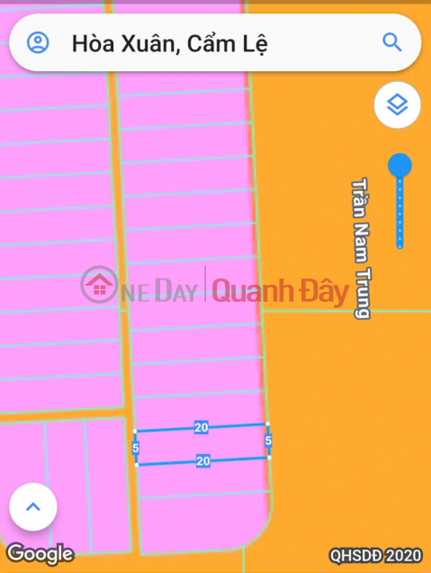 ONLY 6.8 BILLION! - OWN A LOT OF LAND ON TRAN NAM TRUNG STREET - GOLDEN LOCATION IN HOA XUAN. _0