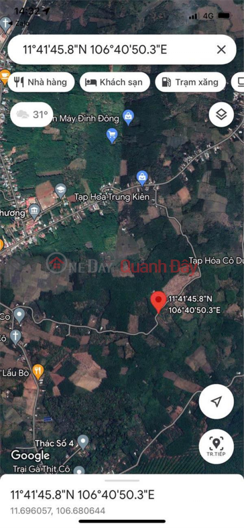 BEAUTIFUL LAND - GOOD PRICE - NEED TO SELL LAND LOT IN GOOD LOCATION in An Khuong Commune, Hon Quan District, Binh Phuoc _0