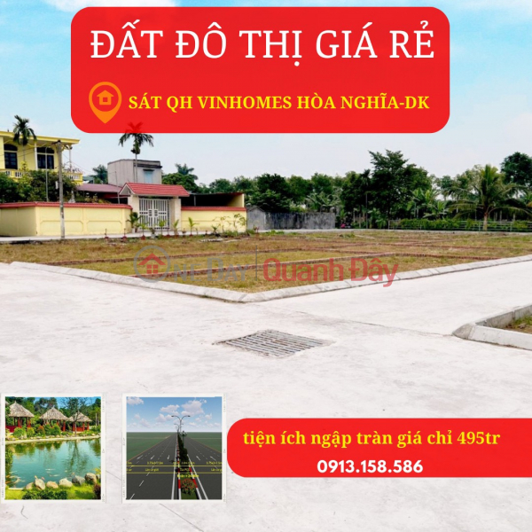 Selling a large plot of land with a parking area of more than 200 square meters near Vinhomes Duong Kinh Urban Area - HP. Only 400m away is Tu Street Sales Listings