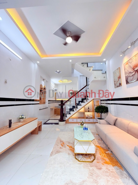 HẺM XE HƠI THÔNG, P.15, TÂN BÌNH - sd 80m2 nhà mới trệt lầu chỉ 4ty390 Niêm yết bán