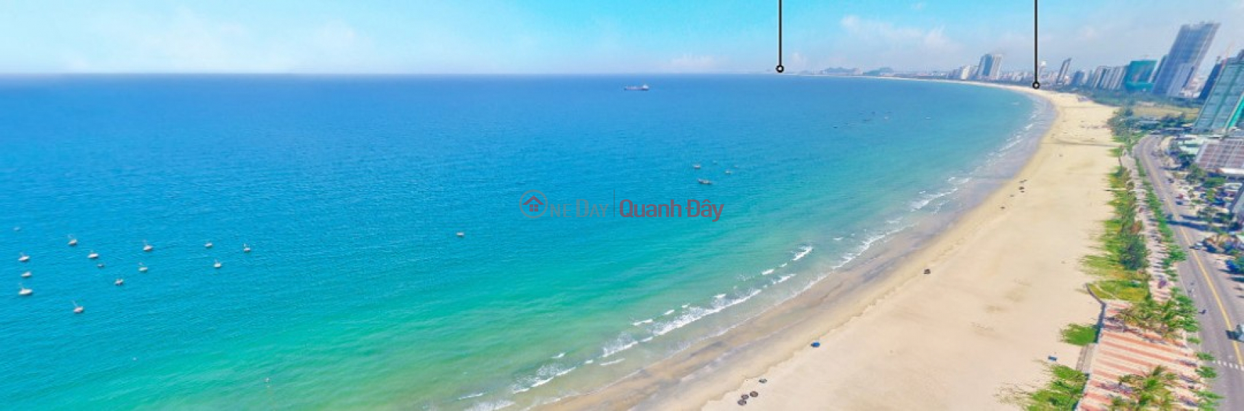Property Search Vietnam | OneDay | Residential Rental Listings | New 3* hotel for rent, My Khe beach front 55p 350tr-Swimming pool, restaurant
