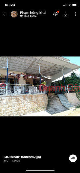House for sale, 522m2, Dran Town, Lam Dong Province, beautiful view, solidly built. Sales Listings
