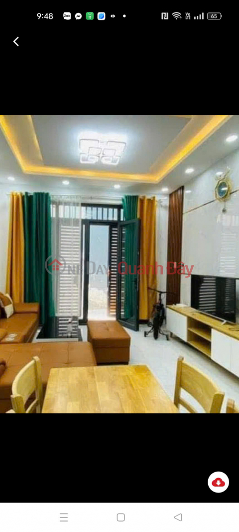 Bán gấp nhà đẹp gần trường tiểu học Võ Thị Sáu Gò Vấp chỉ 3,1 tỷ tới 33m2, 2 tầng, tặng nội thất _0