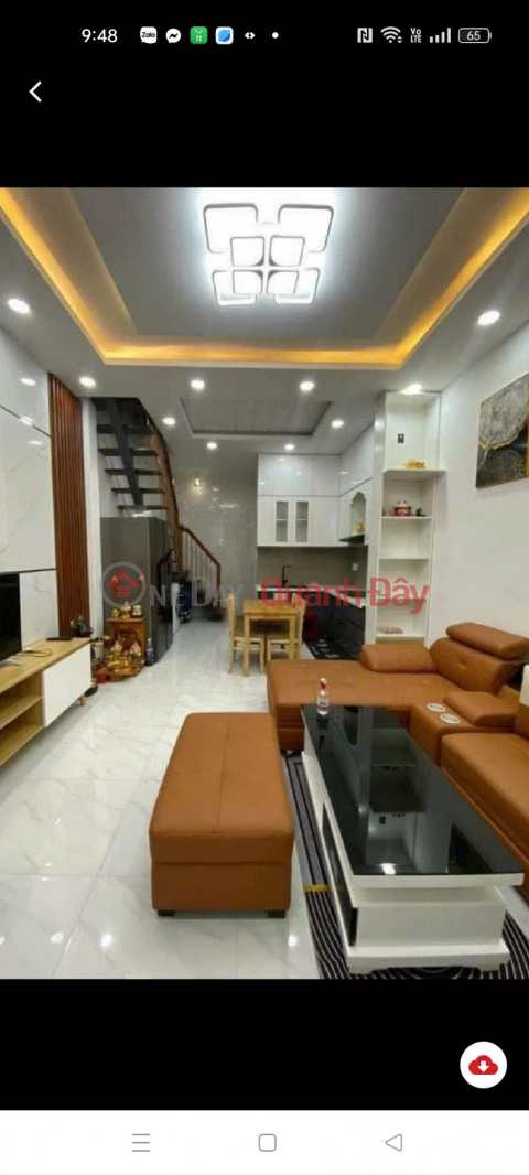 Bán gấp nhà đẹp gần trường tiểu học Võ Thị Sáu Gò Vấp chỉ 3,1 tỷ tới 33m2, 2 tầng, tặng nội thất _0