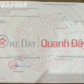 Land for sale in Hoa Nghia, Duong Kinh - Main road frontage - ZALO 0567 222 555 _0