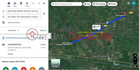 Đất Đẹp - Giá Tốt - Cần Bán Lô Đất mặt tiền đường quốc lộ N2 (CT02) Long An _0