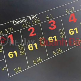 Bán cụm đất kiệt 4 lô liền kề sau lưng mặt tiền 158 Tô Hiệu _0