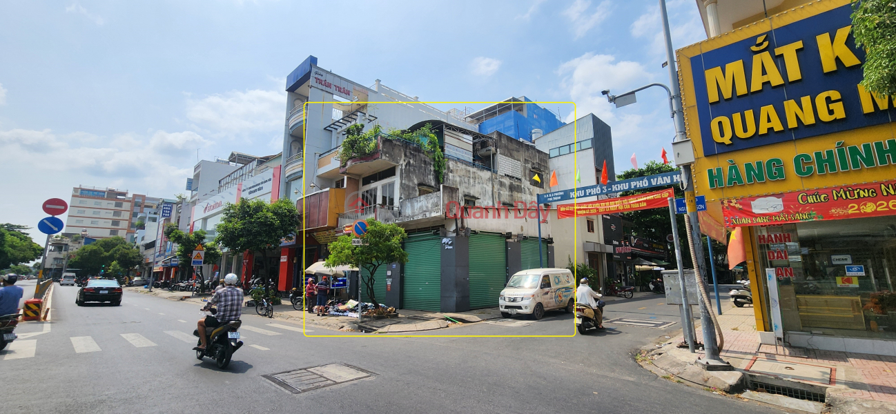 Property Search Vietnam | OneDay | Residential, Rental Listings, House for rent, 2 street frontages, Nguyen Son Street, Tan Phu District, 96m², 2 floors - right next to the market, in a commercial area.