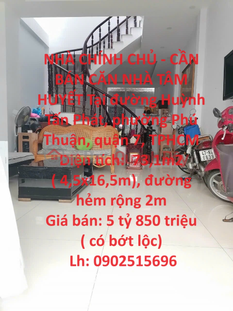 OWNER'S HOUSE - TAM HUYYY HOUSE FOR SALE In District 7, HCMC _0