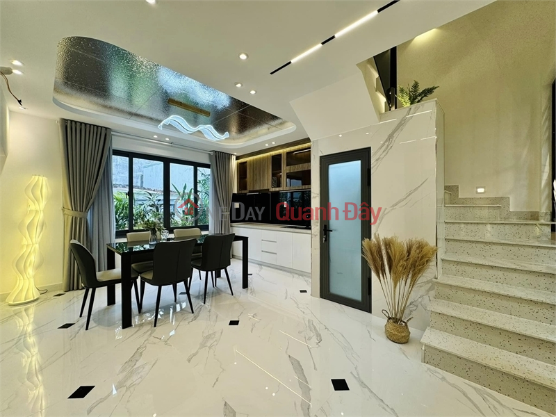 Beautiful 5-storey house with full high-class furniture, 5m alley. No. 4, Ward 16, Go Vap., Vietnam, Sales đ 7.39 Billion