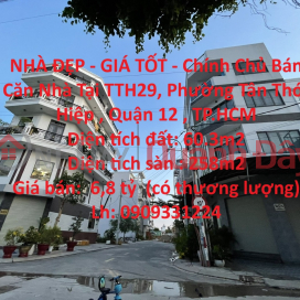 BEAUTIFUL HOUSE - GOOD PRICE - The Owner Sells The House In District 12, Ho Chi Minh City _0