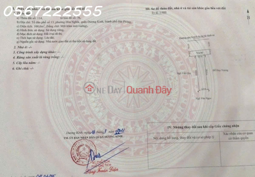 SIÊU PHẨM TĐC HÒA NGHĨA – 100M² MẶT TIỀN 5M, VIEW CAO TỐC, GIÁ CHỈ 2,X TỶ ZALO 0567 222 555 Niêm yết bán