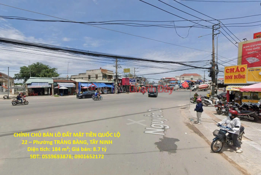 OWNER SELLING PLOT OF LAND WITH FRONTAGE ON NATIONAL HIGHWAY 22 – TRANG BANG WARD, TAY NINH PROVINCE Sales Listings