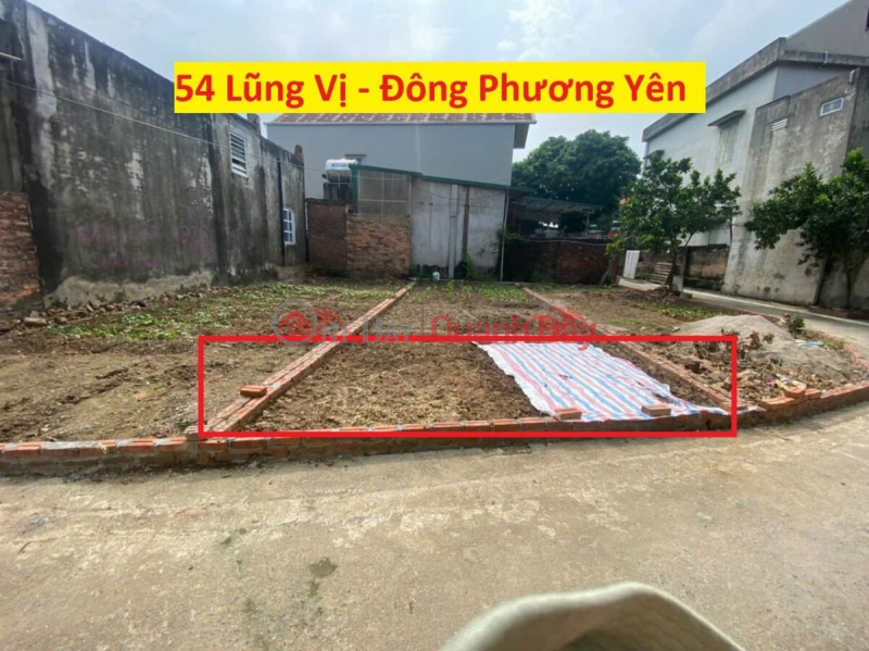 CHÍNH CHỦ BÁN LÔ ĐẤT ĐẸP 54M TẠI ĐÔNG PHƯƠNG YÊN-CHƯƠNG MỸ-HÀ NỘI Niêm yết bán