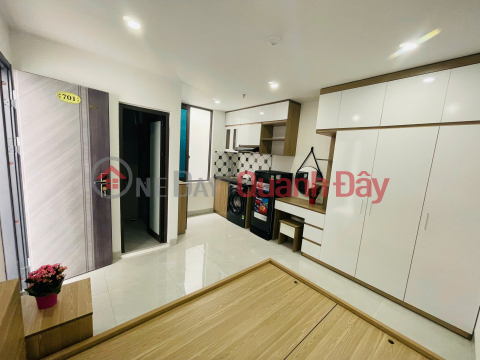 (Rất hiếm) Căn hộ studio 25m2 mới khai trương tại ngõ 59 Mễ Trì - Có máy giặt riêng _0