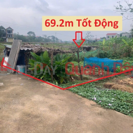 CHÍNH CHỦ BÁN LÔ ĐẤT 69,2M TẠI TỐT ĐỘNG-CHƯƠNG MỸ-HÀ NỘI _0