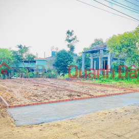 Near Da Nang, need to sell 120m2 plot of land, main axis, 7.5m concrete road, price only 6xx _0