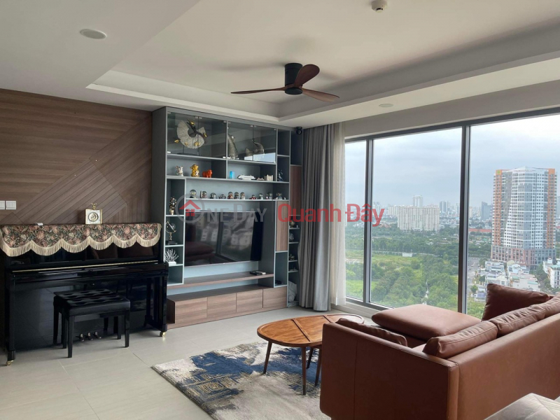 3 BR with river and city view at Diamond Island, Vietnam Rental | đ 43 Million/ month