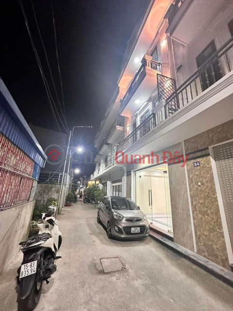 Newly built house for sale, line 2 Trung Luc, 60m 4 floors PRICE 3.15 billion cars parked at the door _0