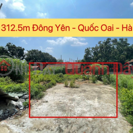 CHÍNH CHỦ CẦN BÁN LÔ ĐẤT 312,5M TẠI ĐÔNG YÊN-QUỐC OAI-HÀ NỘI _0