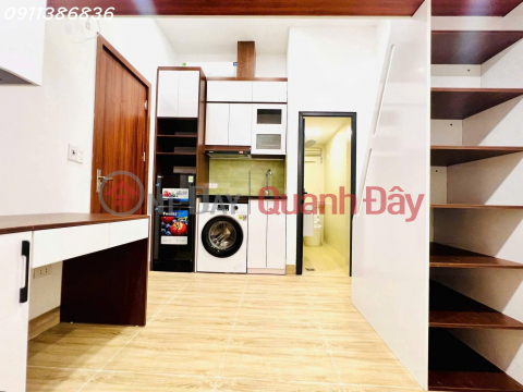 Apartment building in Yen Hoa, 65m², 7 floors, 16 rooms, fully furnished, near the street, 17 billion VND. _0