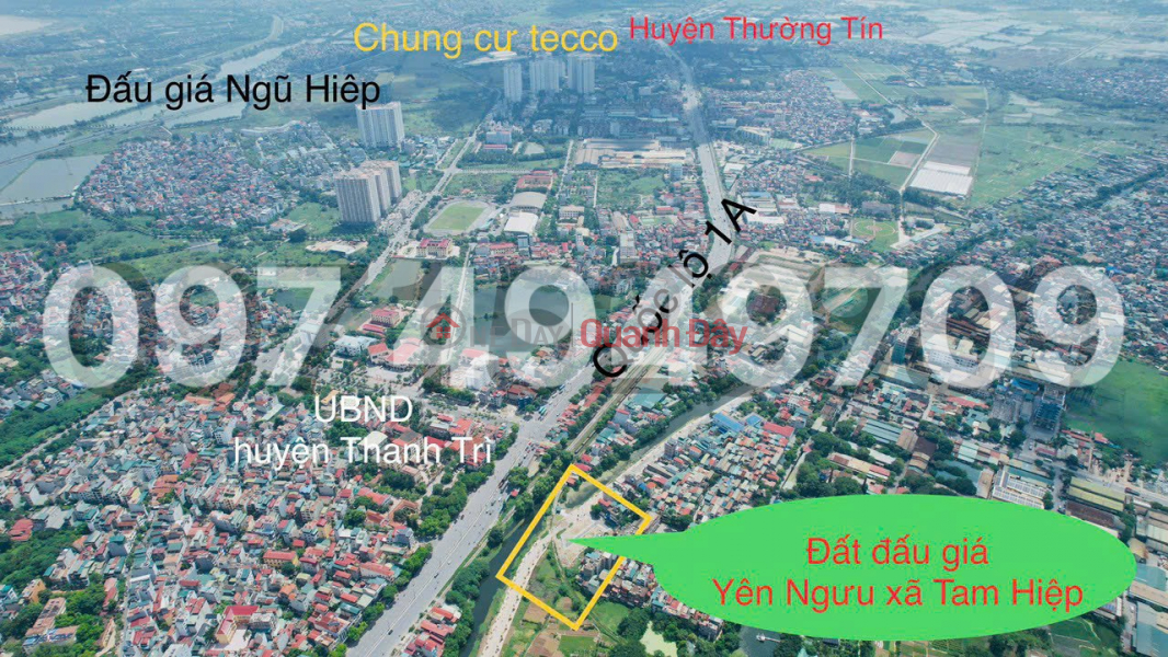Property Search Vietnam | OneDay | Nhà ở Niêm yết bán, chính chủ bán đất Đấu giá Tam Hiệp , đấu giá Ngũ Hiệp Thanh Trì Hà Nội giá trúng chênh nhẹ
