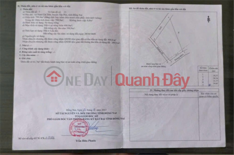 ĐẤT ĐẸP - VỊ TRÍ ĐẮC ĐỊA - Chính Chủ Bán Đất 3 Mặt Đường Xã Nam Cát Tiên, Tân Phú, Đồng Nai _0