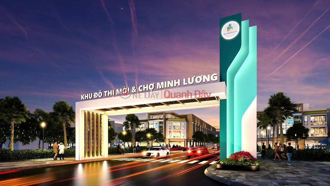 Land for sale 101.30m2, 985 million VND, Minh Luong, Chau Thanh, Kien Giang. Sales Listings