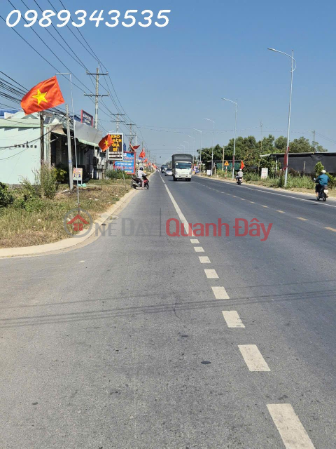 Bán đất mặt tiền đường ĐT 825, Tân Mỹ, Đức Hòa, Long An, DT 480m2, giá đầu tư _0