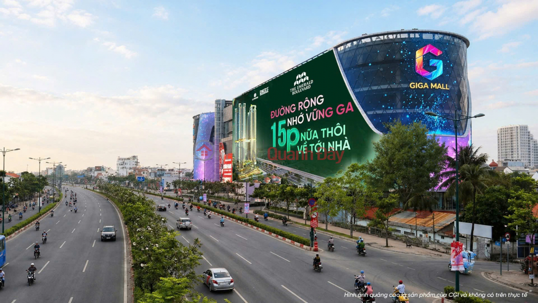 Căn hộ cao cấp mặt tiền Quốc Lộ 13 The Emerald Boulevard đang trở thành tâm điểm săn đón Niêm yết bán