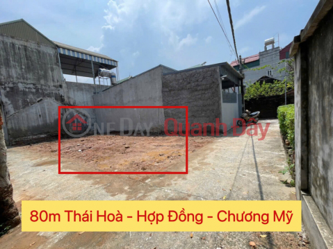 HÀNG FO CHÍNH CHỦ BÁN LÔ ĐẤT 80M TẠI HỢP ĐỒNG-CHƯƠNG MỸ-HÀ NỘI _0