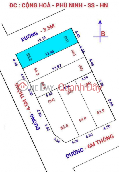 Property Search Vietnam | OneDay | Residential Sales Listings Selling a corner lot with 2 frontage roads near the center of Soc Son town