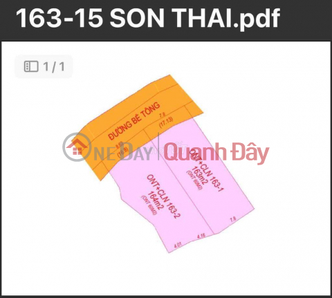 BEAUTIFUL LAND - GOOD PRICE - Land Lot For Sale Prime Location In Son Thai Commune, Khanh Vinh District, Khanh Hoa _0