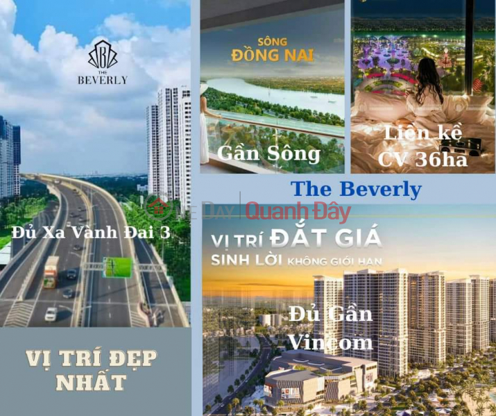 Property Search Vietnam | OneDay | Nhà ở Niêm yết bán Những cái nhất của The Beverly so với các phân khu khác mà Vinhomes phát triển tại Vinhomes Grand Park Quận 9