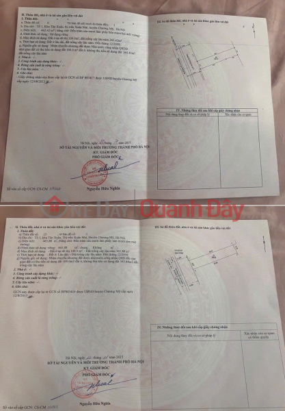 đ 33 tỷ, [Chính chủ] Bán lô đất 1000m2 mặt tiền 20m bám đường QL21 đối diện ĐH Lâm Nghiệp, view Hồ Xuân Mai