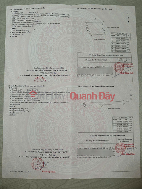 ĐẤT ĐẸP - GIÁ TỐT - Bán GẤP Lô Đất Tiềm Năng Tại Xã Thiện Nghiệp, TP Phan Thiết, Bình Thuận _0